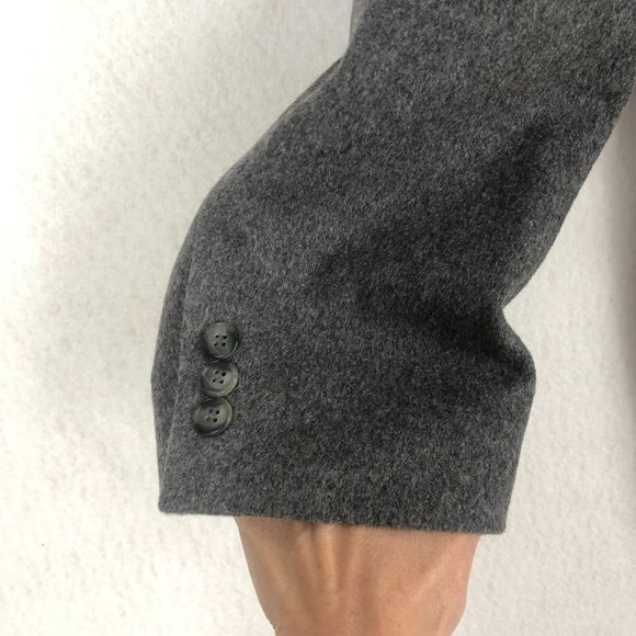 JG Hook Vintage Camel Hair Blend Sport Coat Men's Size 44R Grey Blazer Jacket - Picture 6 of 11